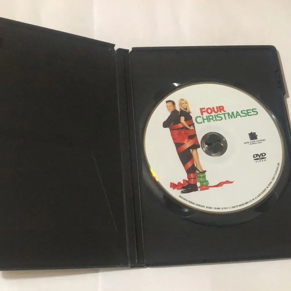 Four Christmases DVD Vince Vaughn Reese Witherspoon Widescreen‎ Full Screen - Picture 3 of 5